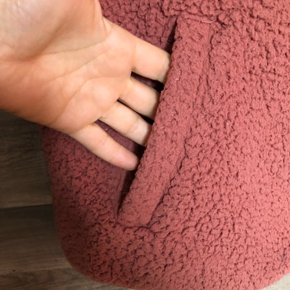 Vintage High Pile Cozy Fleece Zip Up Vest XL - Picture 4 of 7